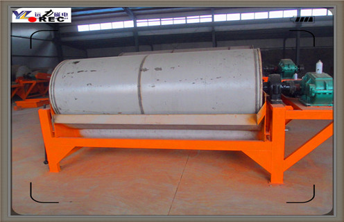 濕式永磁磁選機，黑龍江濕式永磁磁選機_遠力黑龍江濕式永磁磁選機的結構磁場分布圖